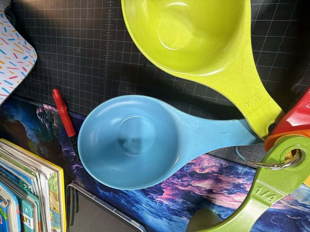 Measuring Cups Set, Assorted Colors - .com - Picture 2 of 7